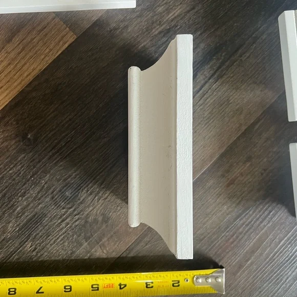 Modern White Wall Decor Shelving Set (11) - Picture 3 of 10